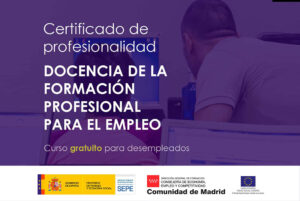 Certificado de profesionalidad Docencia de la formación profesional para el empleo